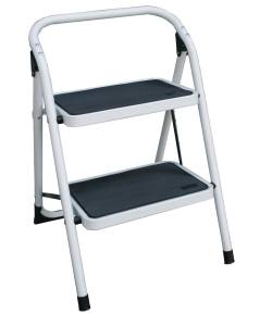 Escalera taburete plegable de acero