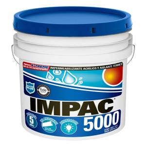 [VGIIM05BL1N] Impermeabilizante 5 años fibratado blanco 3.8lt galon Impac