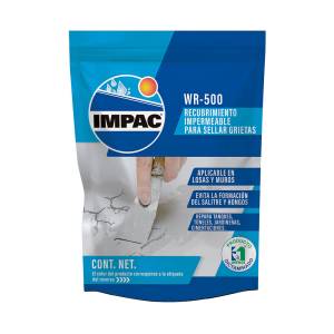 Impermeabilizante Cementar Para Grietas Gris 1Kg Wr500 Impac