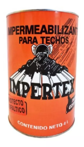 Impermeabilizante cooler asfaltico negro 3.8 lt IMPERFLEX