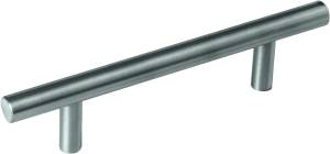 Jaladera para mueble barra 064 x 124mm niquel satinado Handy Home