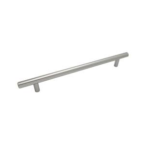 Jaladera para mueble barra hueca 096 x 156mm inoxidable Handy Home