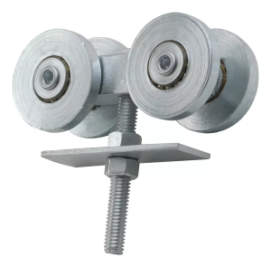 Juego 2 Carruchas Para Porton Galvanizado #9000