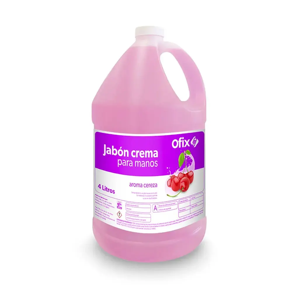 JABON MANOS 4 LTR CEREZA