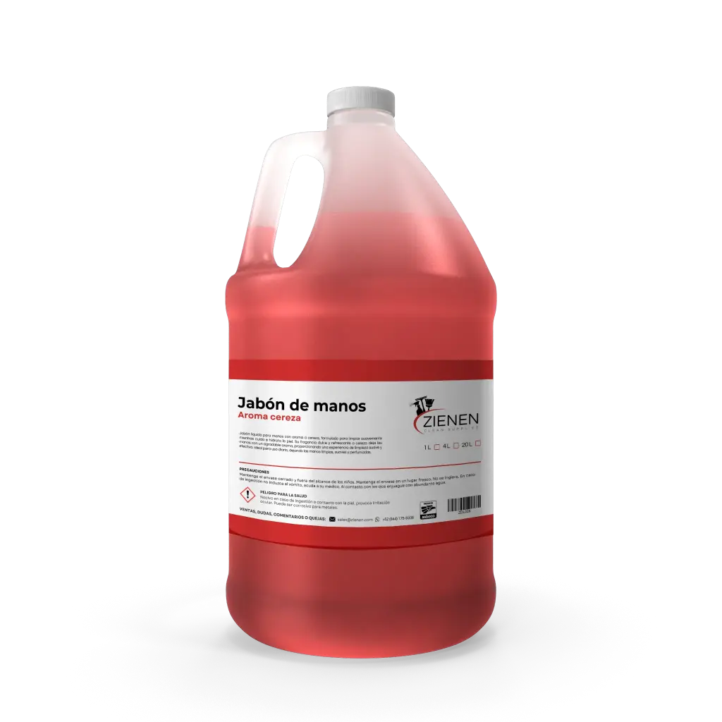 JABON MANOS 4 LTR CEREZA