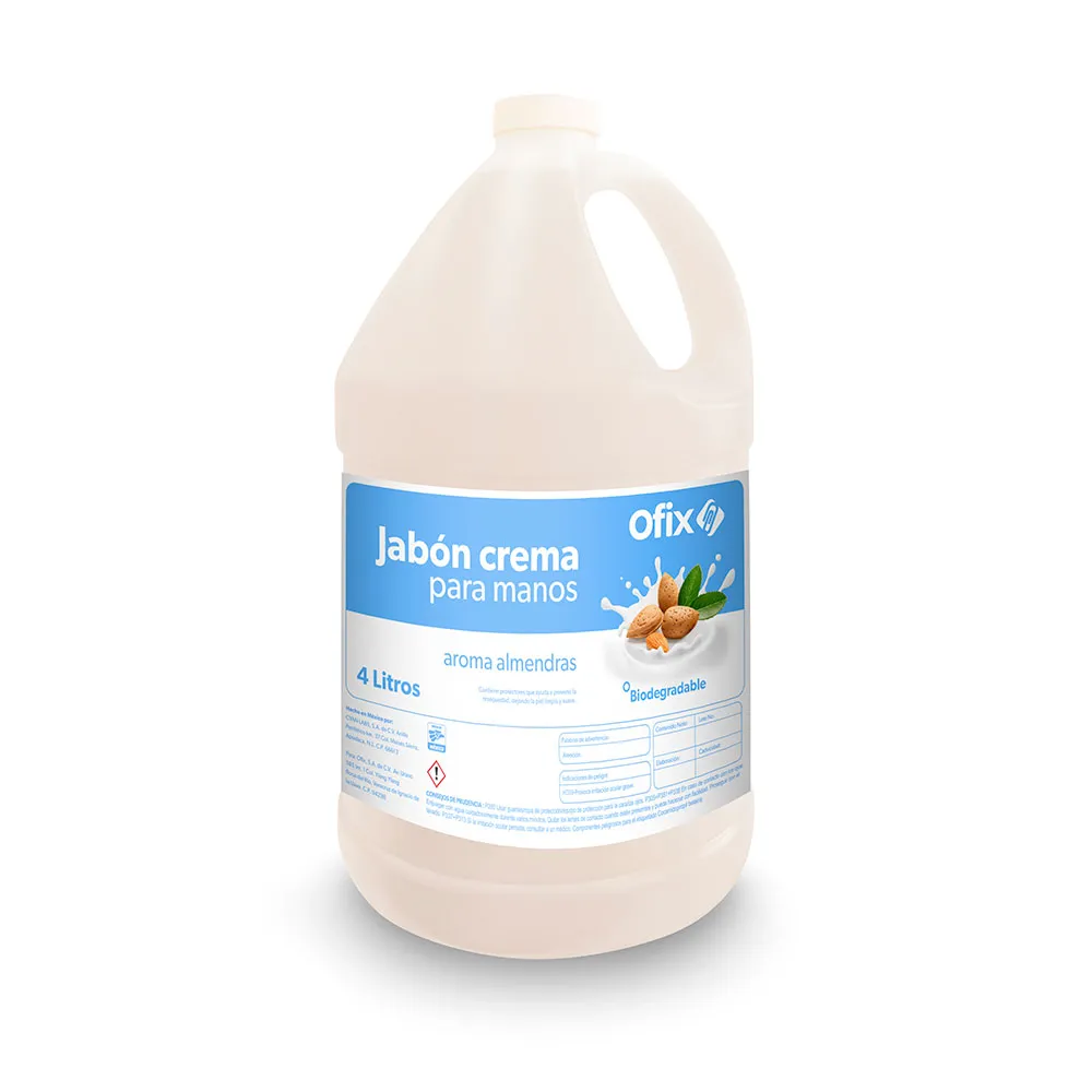 JABON MANOS 4 LTR ALMENDRA