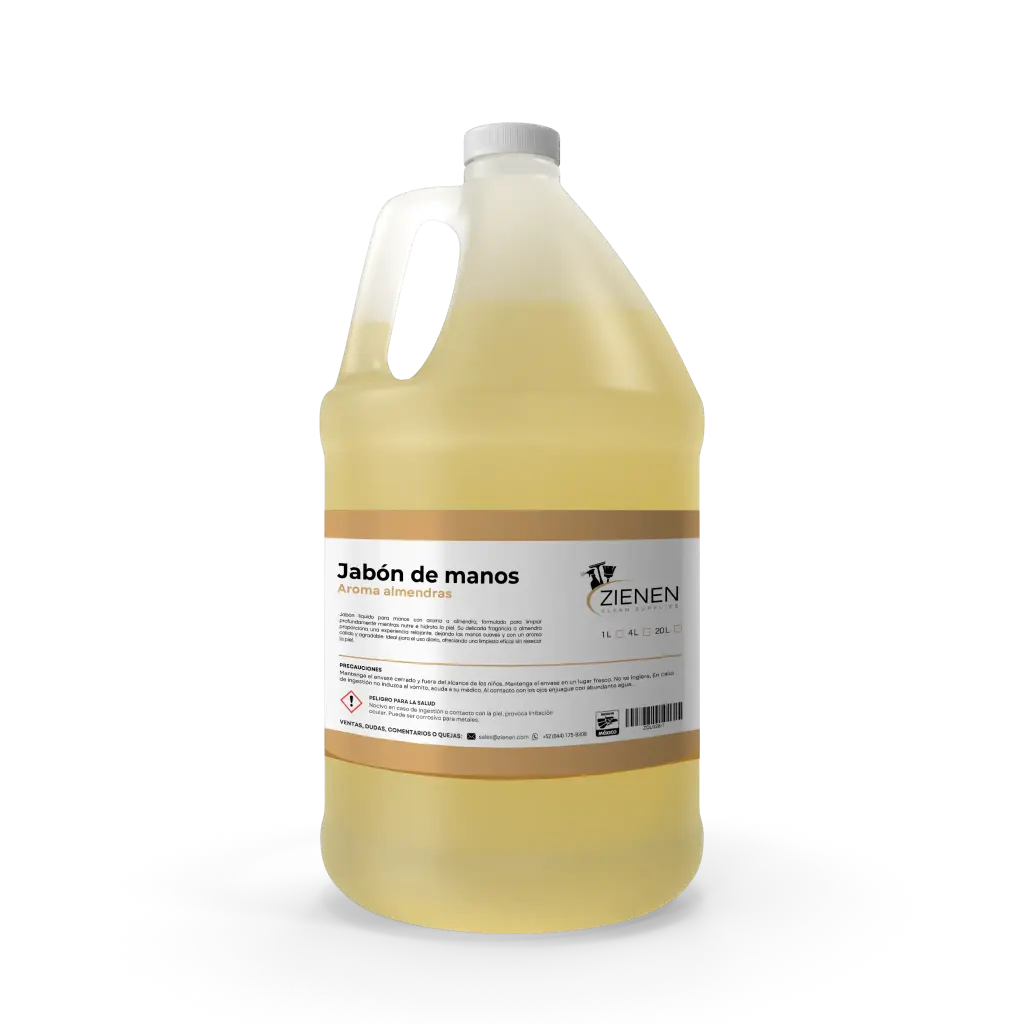 JABON MANOS 4 LTR ALMENDRA
