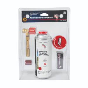 [217021] Kit Tanque De Gas Desechable Y Accesorios Para Soldar 217021 Iusa