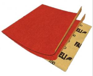 [00085_1] Lija Naranja Economica Para Madera K-61 Grueso 9" X 11" Con 25 Pz Fandeli