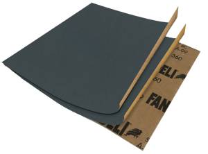 [234402ZN] Lija negra agua A-99 grado 400 9" x 11" con 50 pz Fandeli