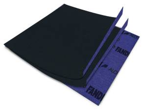 Lija negra esmeril J-73 fino 9" x 11" Fandeli