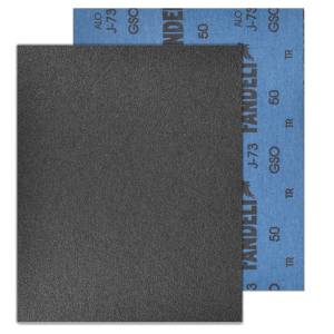 [2333] Lija negra esmeril J-73 grueso 9" x 11" Fandeli