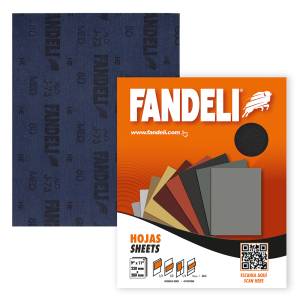 [4140ZN] Lija negra esmeril J-73 mediano 9" x 11 Fandeli