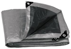 [15364] Lona Uso Medio Espesor .25Mm 4 X 5Mt Gris Truper