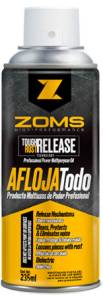 Lubricante aflojatodo aerosol 235ml Zoms
