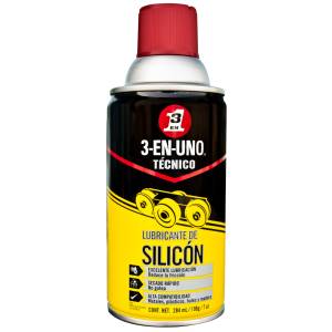 Lubricante de silicon aerosol 284ml 7oz 3en1