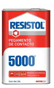 Pegamento 5000 clasico 5000 clasico amarillo 18 lt lata RESISTOL