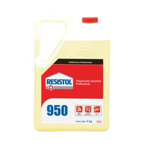 [1857133] Pegamento 950 Carpintero Amarillo 4 Kg Lata Resistol