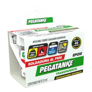 Pegamento epox al frio 32ml transparente Pegatanke