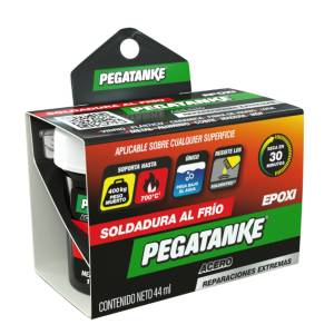 Pegamento epox al frio 44ml acero Pegatanke