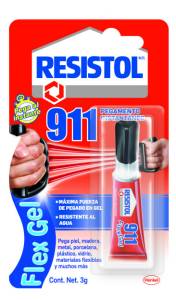 Pegamento instantaneo 03.0gr gel 911 Resistol