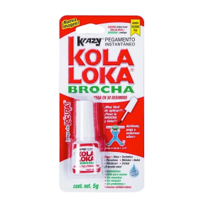 Pegamento Instantaneo 05.0Gr Brocha Kbr5 Kolaloka