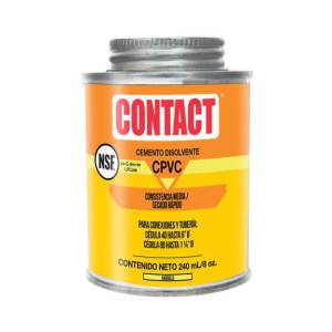 [Z-22702] Pegamento para CPVC 240ml 1/4 227 Contact