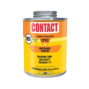 Pegamento para CPVC 475ml 1/2 227 Contact