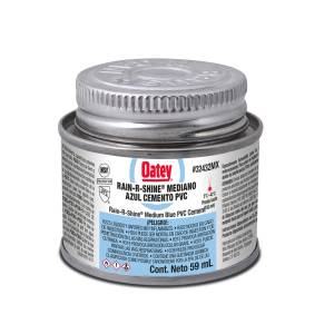[237071ZN] Pegamento para PVC 059ml en lata rain shine azul Oatey