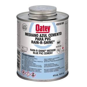 Pegamento Para Pvc 473Ml 1/2 Rain Shine Azul Oatey