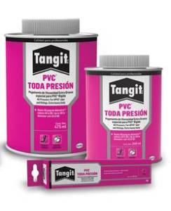 Pegamento Para Pvc 500Ml 1/2 Rosa Toda Presion Tangit