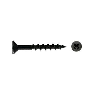 Pija Multiusos Negra Phillips #10 075Mm 3" Con 100Pz Veker