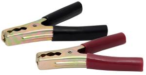 Pinza caiman roja-negra grande 100a juego de 2pz CAI002 Kley