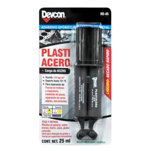 [R5-45] Plastiacero 5 Min Gris 25 Ml Jeringa Devcon