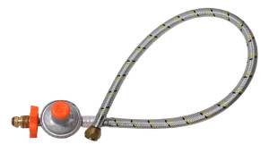 [211203ZN] Regulador 1 via completo con maneral y manguera 200cm baja presion Ingusa