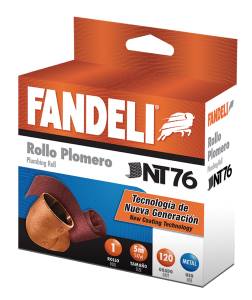 [72057] Rollo lija plomero NT76 120 5 mts Fandeli