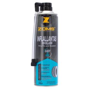 [A-ZF340 / 10940] Sellador e inflador llantas coche 340gr AZF340 Zoms