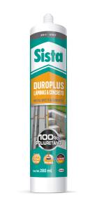 [228576ZN] Sellador poliuretano cartucho 280ml gris Duroplus P800 Sista