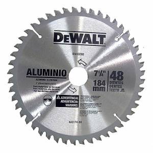 Sierra para madera con 48 dientes de carburo-7 1/4 DeWALT