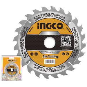 Sierra Para Madera Con De 24 Dientes De Carburo 7-1/4 Tsb118511 Ingco