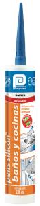 [DSSI00296 / 3SSI00296] Silicon baños y cocinas cartucho 280ml blanco Pennsylvania