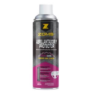 Silicona protectora y abrillantadora en aerosol 500 ml Zoms