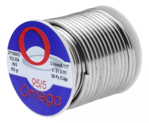 [7959ZN] Soldadura Solida 95/5 3Mm 450Gr Nacobre