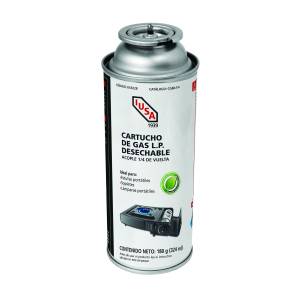 [211819ZN] Tanque de gas desechable 180gr 1/4 de vuelta Iusa