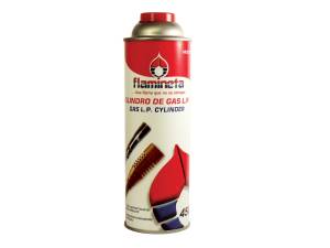 Tanque de gas desechable 275gr roscable Flamineta