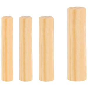Taquete de madera 06mm 1/4" con 100pz Sinerco