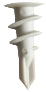 Taquete plastico 1/2" para panel de yeso con 50pz Vianti