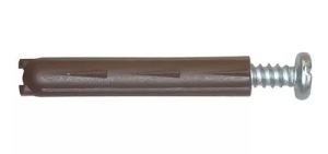 Taquete plastico 1/4" con 100pz abierto 9491 fama