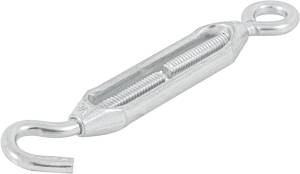 Tensor Zinc 1/4" Gancho-Argolla Ten-1/4A Fiero