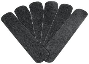 [12530] Tira Antiderrapante 50Mm X 23Cm Negra Con 6 Pz Cadtn Truper